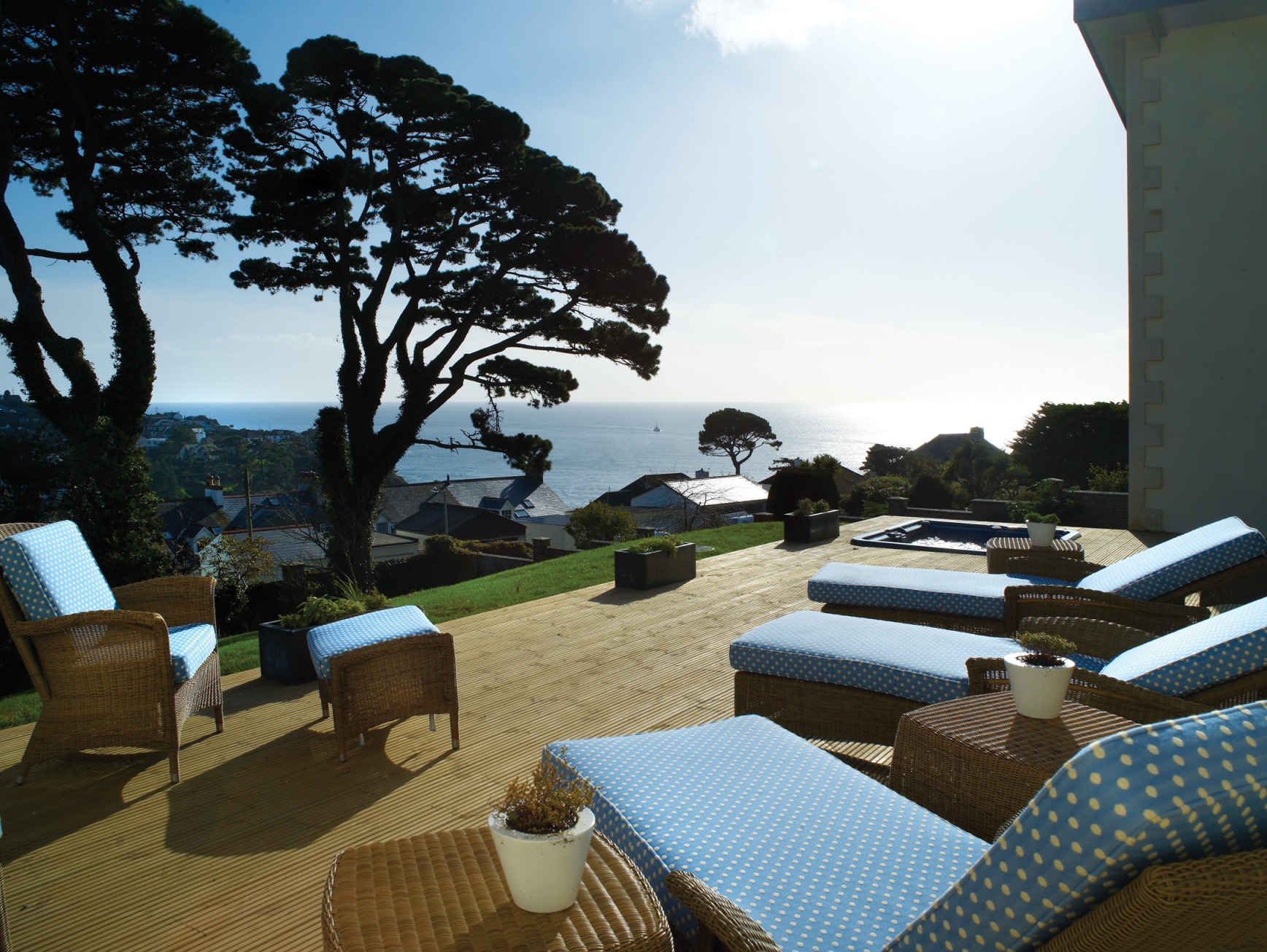 Fowey Hall_Spa_Exterior_Decking