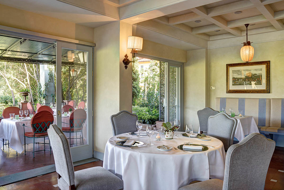 Il Verrocchio Restaurant, inside detail II