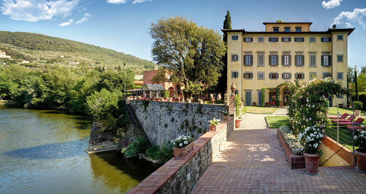 Villa La Massa Außenansicht