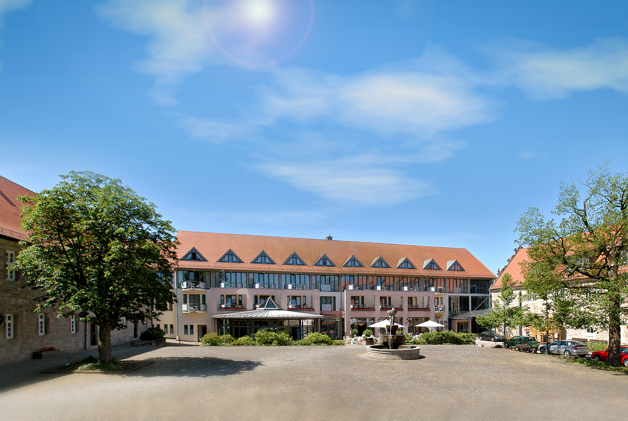 Ansicht-Schlosshotel