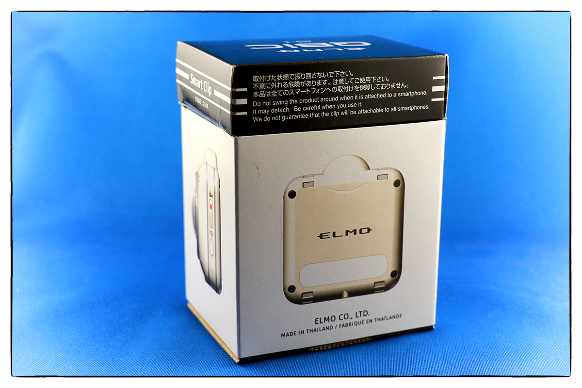 Action Camera ELMO QBiC mit Swarovski-Dekor